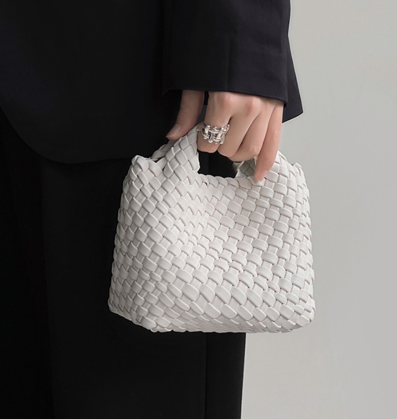 Luxury Bags On Sales - Вечерняя сумка-клатч, женская сумка-ведро, плетеная сумка