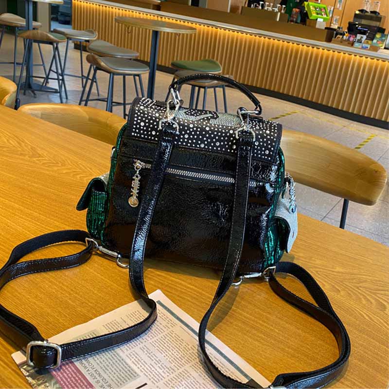 Модный женский рюкзак, вместит – обзор и цена Luxury Bags Leather